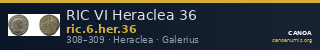 RIC VI Heraclea 36 — CANOA