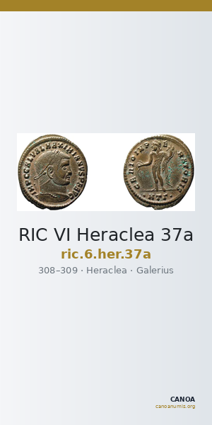 RIC VI Heraclea 37a — CANOA