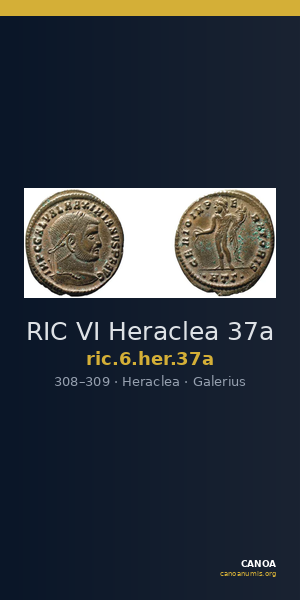 RIC VI Heraclea 37a — CANOA