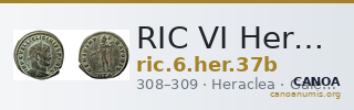RIC VI Heraclea 37b — CANOA