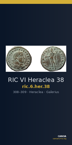 RIC VI Heraclea 38 — CANOA