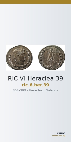 RIC VI Heraclea 39 — CANOA