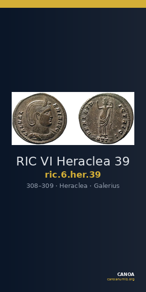 RIC VI Heraclea 39 — CANOA