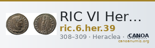 RIC VI Heraclea 39 — CANOA
