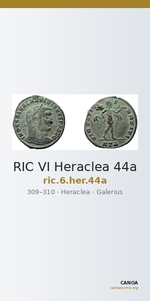 RIC VI Heraclea 44a — CANOA