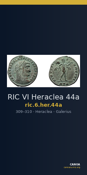 RIC VI Heraclea 44a — CANOA