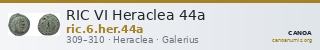 RIC VI Heraclea 44a — CANOA