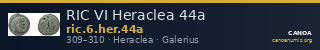 RIC VI Heraclea 44a — CANOA