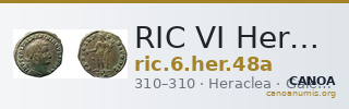 RIC VI Heraclea 48a — CANOA