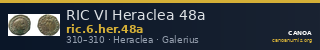 RIC VI Heraclea 48a — CANOA