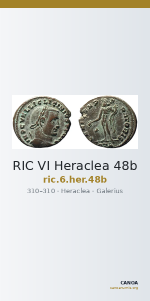 RIC VI Heraclea 48b — CANOA