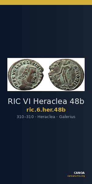 RIC VI Heraclea 48b — CANOA