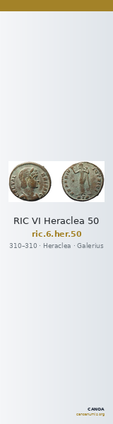 RIC VI Heraclea 50 — CANOA