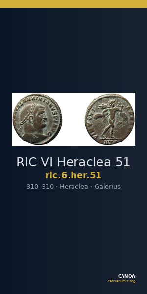 RIC VI Heraclea 51 — CANOA