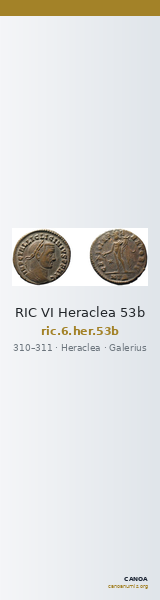 RIC VI Heraclea 53b — CANOA