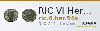 RIC VI Heraclea 54a — CANOA