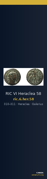 RIC VI Heraclea 58 — CANOA