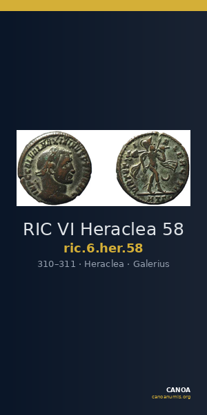 RIC VI Heraclea 58 — CANOA