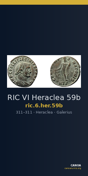 RIC VI Heraclea 59b — CANOA