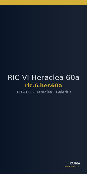 RIC VI Heraclea 60a — CANOA