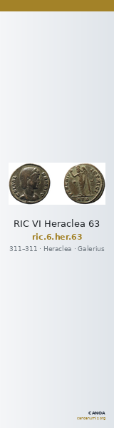 RIC VI Heraclea 63 — CANOA