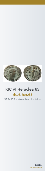 RIC VI Heraclea 65 — CANOA