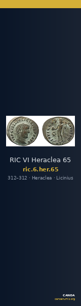 RIC VI Heraclea 65 — CANOA
