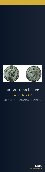 RIC VI Heraclea 66 — CANOA