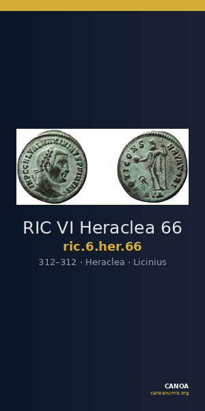 RIC VI Heraclea 66 — CANOA