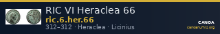 RIC VI Heraclea 66 — CANOA