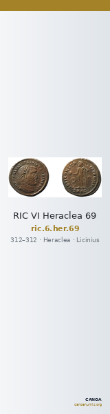 RIC VI Heraclea 69 — CANOA