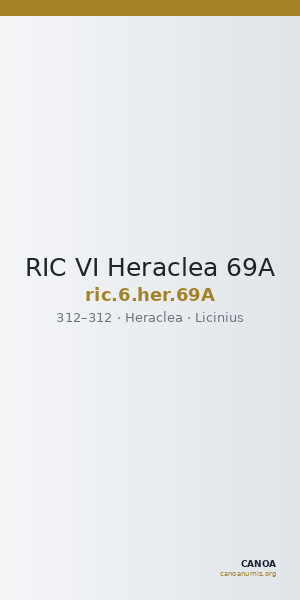 RIC VI Heraclea 69A — CANOA