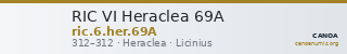 RIC VI Heraclea 69A — CANOA