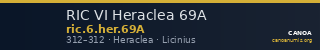 RIC VI Heraclea 69A — CANOA
