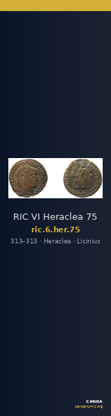RIC VI Heraclea 75 — CANOA