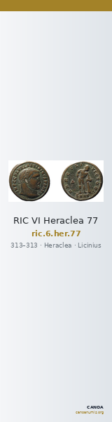 RIC VI Heraclea 77 — CANOA