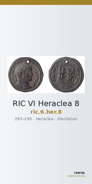 RIC VI Heraclea 8 — CANOA