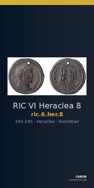 RIC VI Heraclea 8 — CANOA