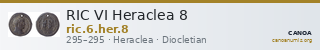 RIC VI Heraclea 8 — CANOA