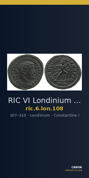 RIC VI Londinium 108 — CANOA