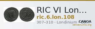 RIC VI Londinium 108 — CANOA