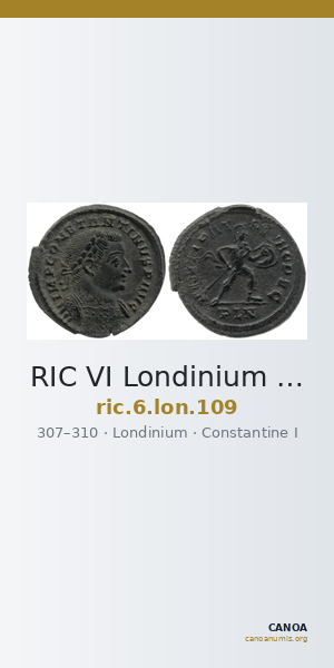 RIC VI Londinium 109 — CANOA