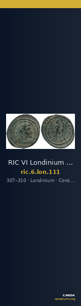 RIC VI Londinium 111 — CANOA