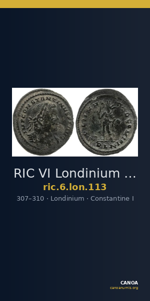 RIC VI Londinium 113 — CANOA