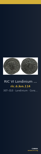 RIC VI Londinium 114 — CANOA