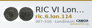 RIC VI Londinium 114 — CANOA