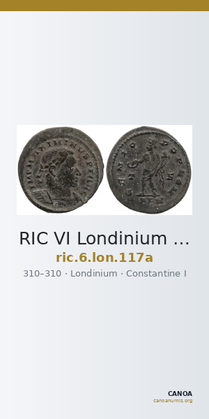 RIC VI Londinium 117a — CANOA