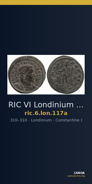 RIC VI Londinium 117a — CANOA