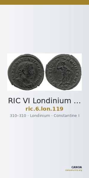 RIC VI Londinium 119 — CANOA