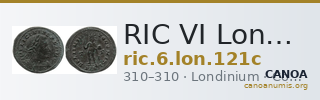 RIC VI Londinium 121c — CANOA